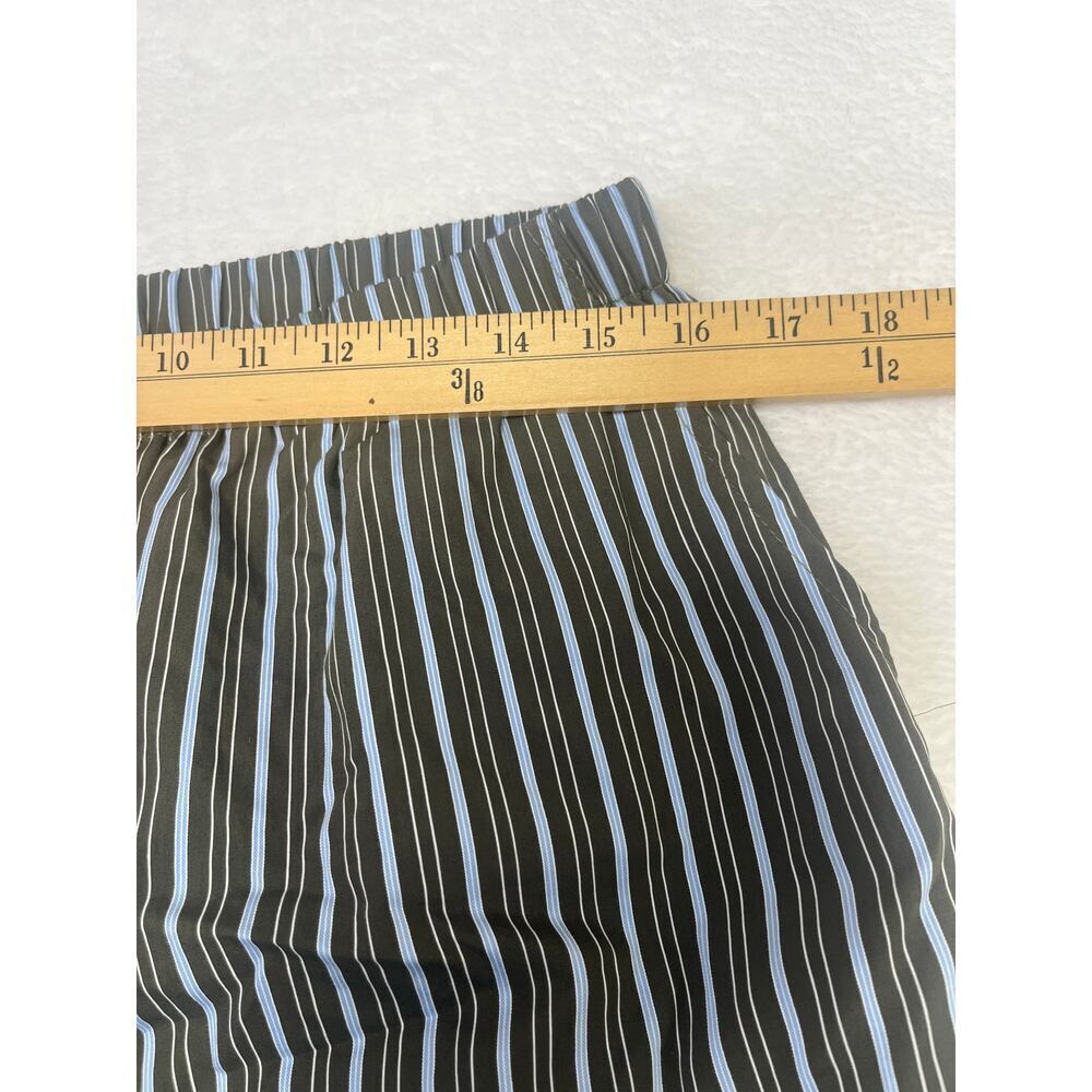 NWT Aiirz Olive Green/Blue Striped Pajama Pant Trousers Preppy City Classic sz L - Picture 7 of 7